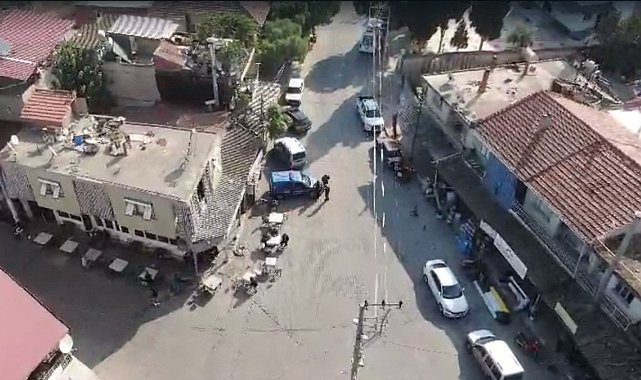 Salihli jandarmadan havadan denetim