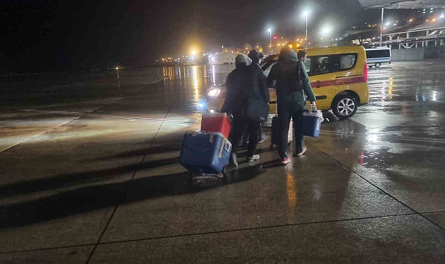 Kara Kuvvetleri'ne ait uçak, organ nakli bekleyen hasta için
