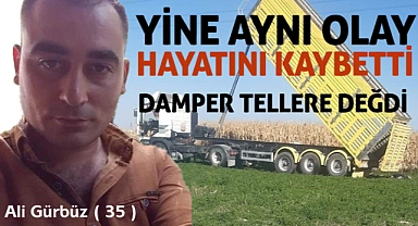 Karapınar'da kamyon şoförü Ali Gürbüz hayatını kaybetti