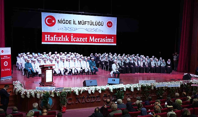 Niğde'de 151 öğrenciye hafızlık icazeti