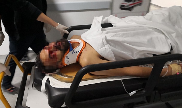 Pencereden kimliği alırken 2. kattan düşüp yaralandı