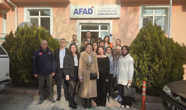 AFAD, Tıp Fakültesi öğrencilerine eğitim verdi