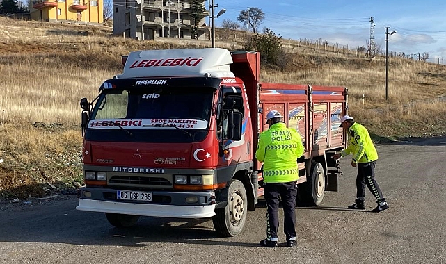 Ankara'da kış lastiği uygulaması kapsamında denetimler başladı