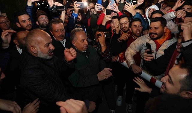 Başkan Yalçın'ın ayağı uğurlu geldi
