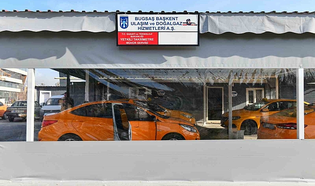 Başkent taksilerinde dijital dönüşüm devam ediyor