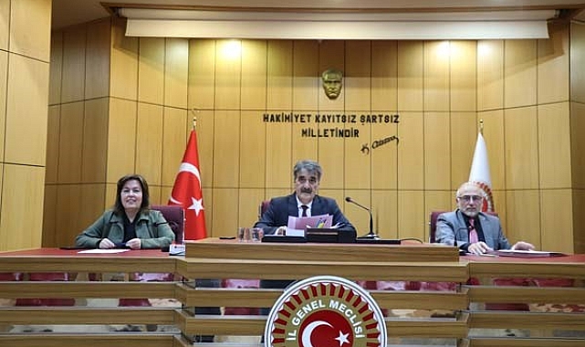 İl Genel Meclisi aralık ayı toplantıları başladı