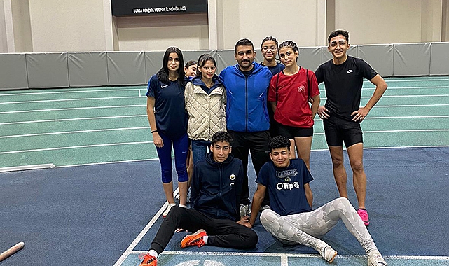 Karaman atletizm takımı olimpik deneme yarışmalarından derecelerle döndü