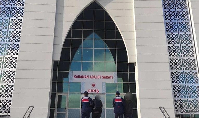 Karaman'da evden hırsızlık yapan 1 kişi tutuklandı