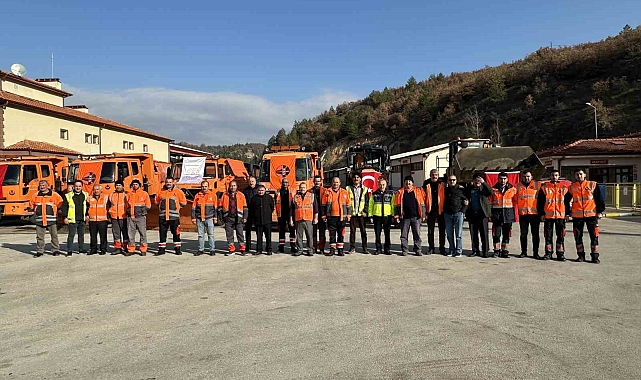 Karayolları Genel Müdürlüğü 42 Şube Şefliği karla mücadeleye dualarla başladı