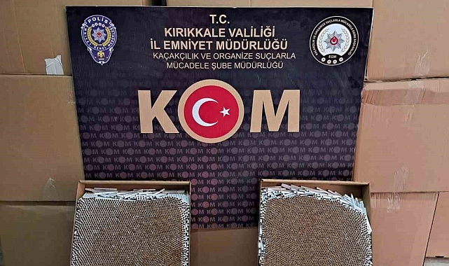 Kırıkkale'de kaçakçılık operasyonu: 6 gözaltı