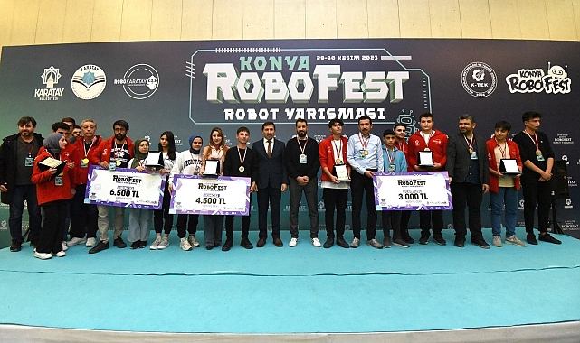 Konya Robofest Robot Yarışması sona erdi