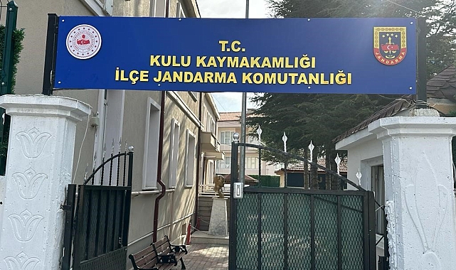 Konya'da aranan şahıs jandarmaya yakalandı