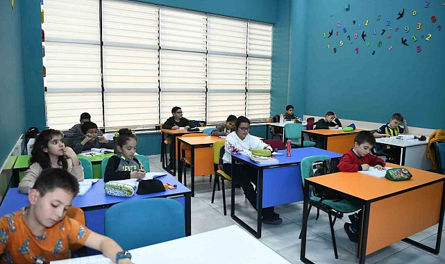 Ödev Merkezi'ni minikler çok sevdi