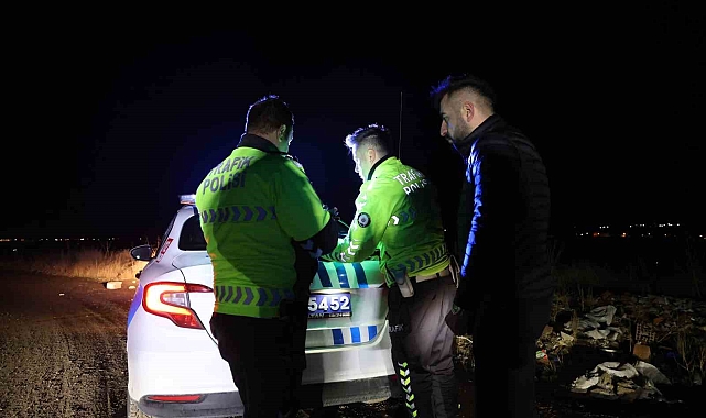 Takla atan araçtan burnu bile kanamadan çıktı