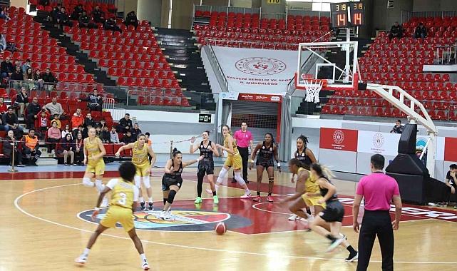TKBL: Melikgazi Kayseri Basketbol: 103- Hatay Büyükşehir Belediyespor: 78