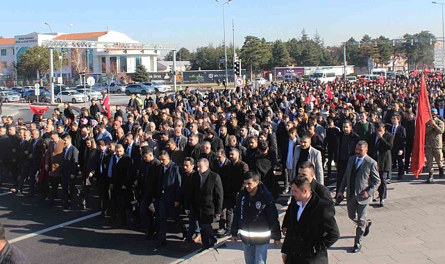 Ülkü Ocakları Sarıkamış şehitleri için yürüdü