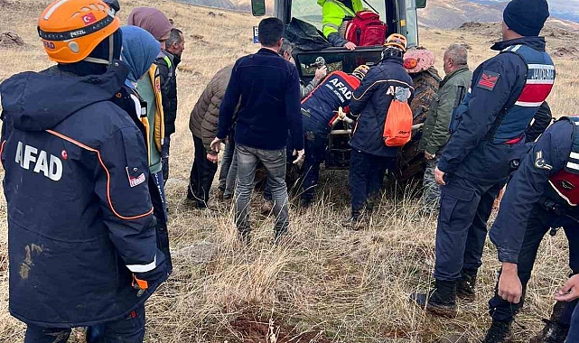 AFAD'ın başarılı operasyonuyla kurtarıldı