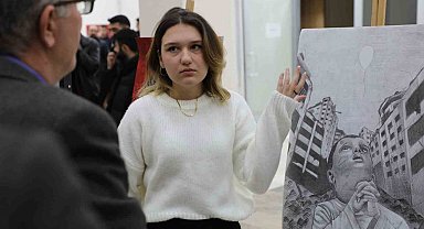 BARÜ'de "Gazze Soykırımı" sergisi