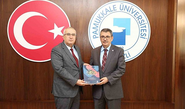 Başkan Arslan, Rektör Kutluhan ile stratejik işbirliği çerçevesinde buluştu
