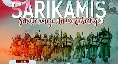 Büyükşehir KAYMEK, Sarıkamış Şehitlerini anacak