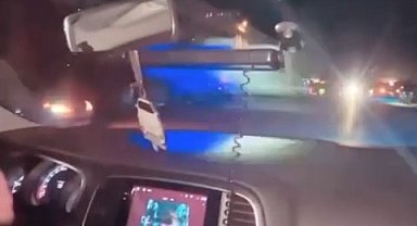 Çakar takarak polis gibi gezdi, hayali kısa sürdü