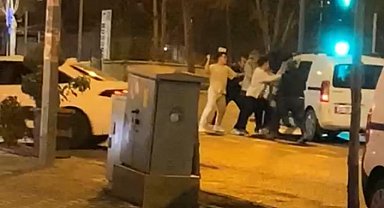 Canını kurtaran polise böyle çarptı