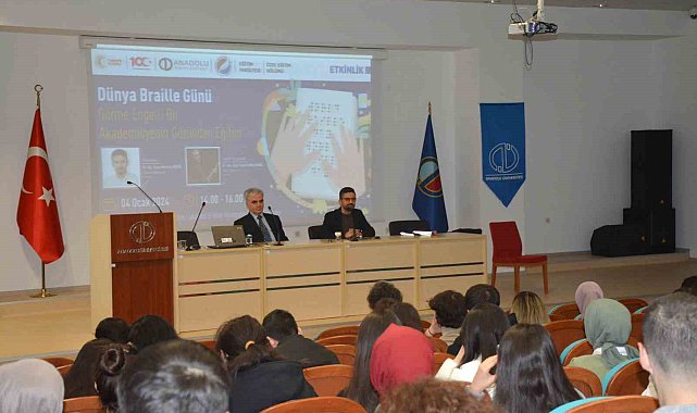 Eğitim Fakültesinden Dünya Braille Günü'ne özel etkinlik