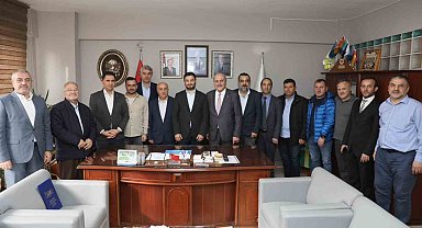 Esnaf odalarından Kağıthane Belediye Başkanı Öztekin'e teşekkür