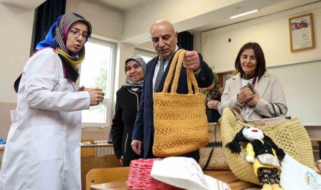 Farabi Anadolu Lisesine dikiş atölyesi açıldı