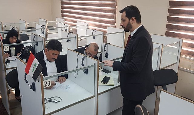 Iraklı polisler Türkçe öğreniyor