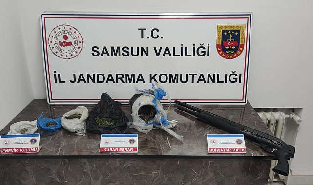 Jandarmadan uyuşturucu baskını