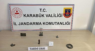 Karabük'te tarihi eser operasyonu