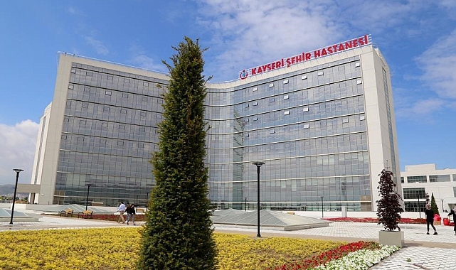 Kayseri Şehir Hastanesi'nde kent nüfusunun 2.5 katı hasta tedavi edildi