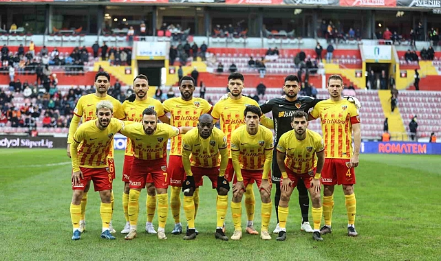 Kayserispor 7 hafta sonra puan