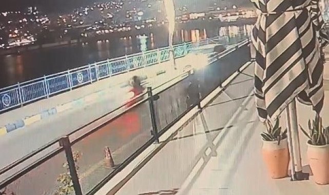 Kaza yapan motosiklet sürücüsü yaşam savaşı veriyor
