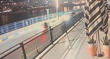 Kaza yapan motosiklet sürücüsü yaşam savaşı veriyor