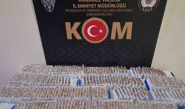 Kırıkkale'de kaçak tütün ticaret operasyonu: 5 gözaltı