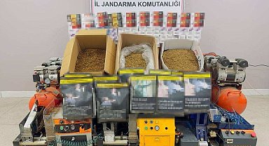 Kocaeli'de gümrük kaçağı 48 bin dolu ve boş makaron ele geçirildi
