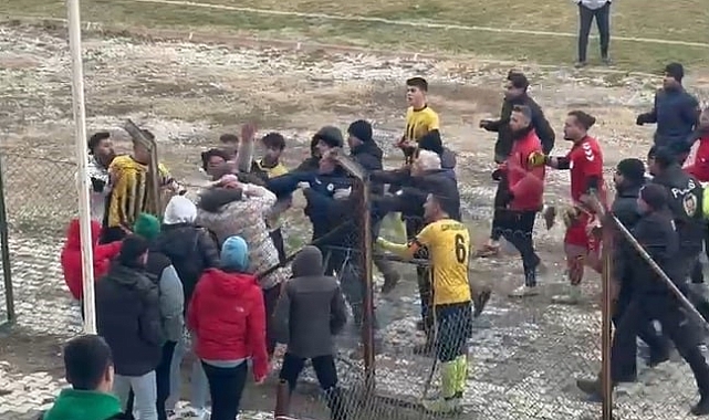 Konya'da amatör küme maçında kavga: 2 kişi yaralı