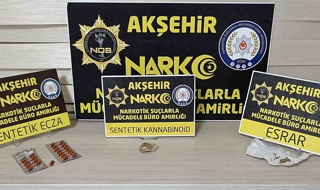 Konya'da uyuşturucu operasyonu: 4 gözaltı