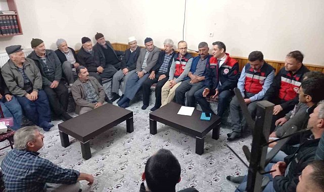 Kütahya'da çiftçi toplantısı