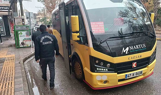 Mardin'de zabıta ekipleri denetimlerini sürdürüyor