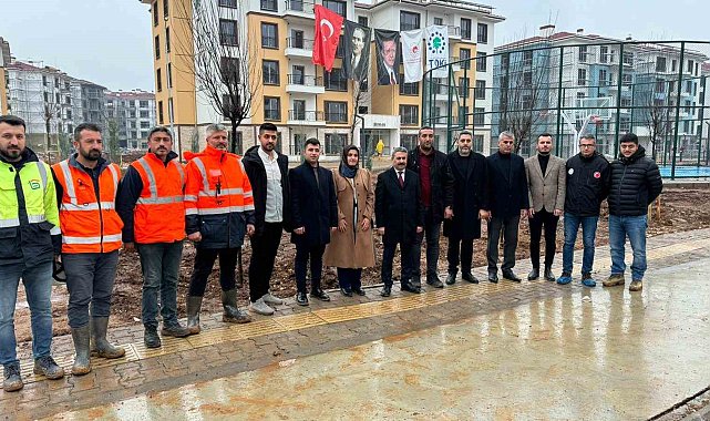 Milletvekili Alkayış kalıcı konutları gezdi