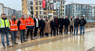 Milletvekili Alkayış kalıcı konutları gezdi