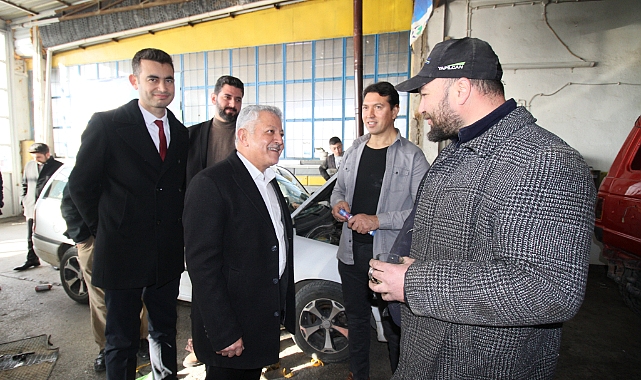 SANAYİ ESNAFI, REÇEP SERTÇELİK'İ BAŞKAN OLARAK KUCAKLADI