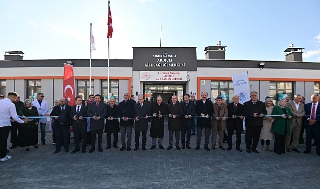 Selçuklu'da Ardıçlı Aile Sağlığı Merkezi Ve Millet Kıraathanesi açıldı