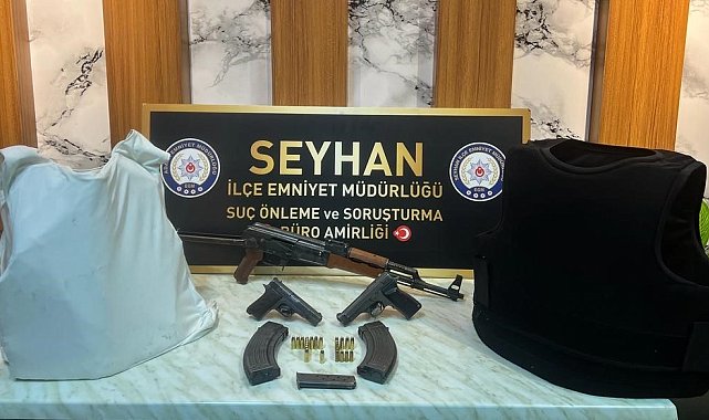 Seyhan polisinden silah kaçakçılarına koçbaşıyla baskın