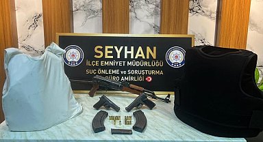 Seyhan polisinden silah kaçakçılarına koçbaşıyla baskın