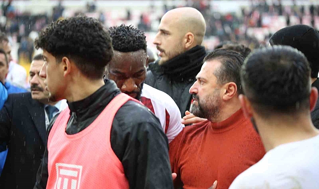 Sivasspor - Gaziantep FK maçı sonrası gerginlik