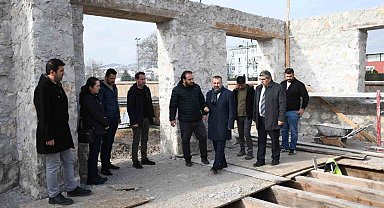 Tarihi Gar Binalarında restorasyon sürüyor